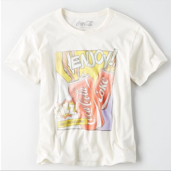 American Eagle Outfitters Tops - AE Vintage Style Coca Cola Tee